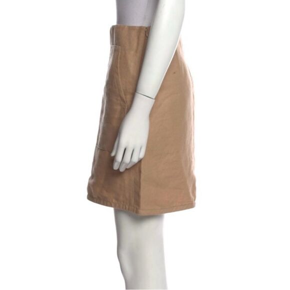 Phillip Lim: Tan Wrap Skirt - Picture 2 of 4